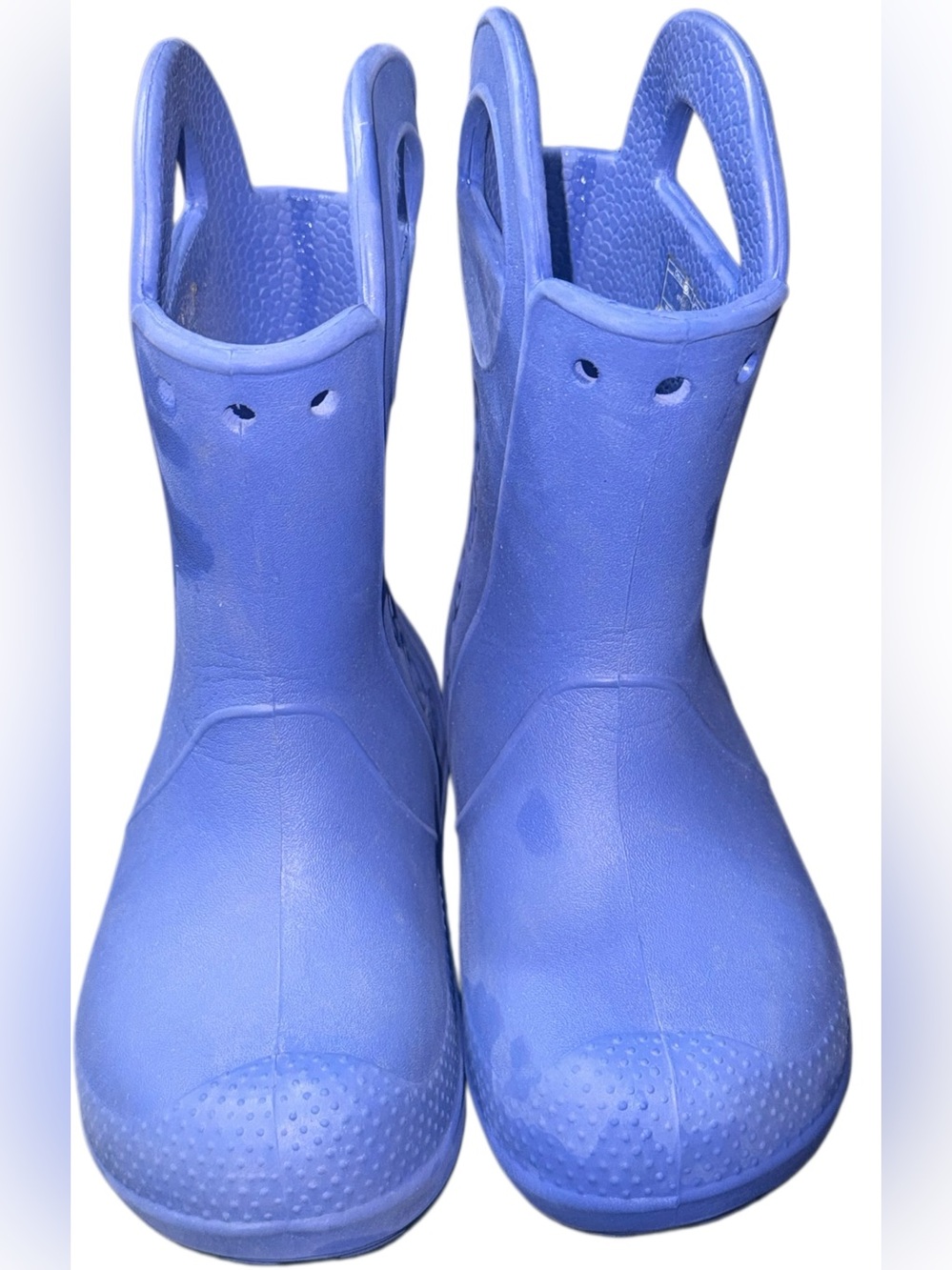 CROCS Kids Blue Waterproof Pull-On Rain Boots
